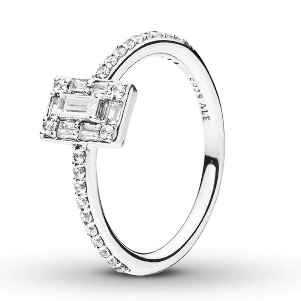 Pandora Silver Ice Ring